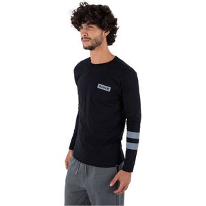 Hurley - Oceancare Block Party - T-shirt - Zwart - Biologisch Katoen