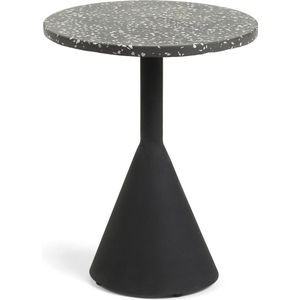 Kave Home Kave Home Delan - Bijzettafel Delano 40 cm Zwart (mtk0034)