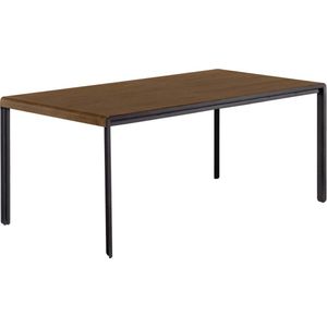 Kave Home Dressoir Nadyria, Uitschuifbare tafel nadyria 160 (200) x 90 cm noten-hout (mtk0177)