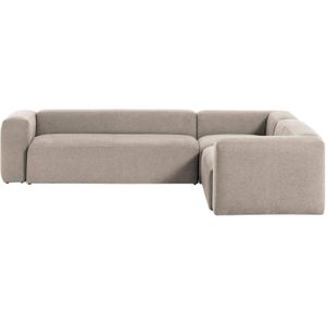 Kave Home - 5-zits hoekbank Blok beige 320 x 290 cm / 290 x 320 cm