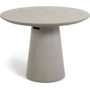 Kave Home - Itai tafel cement Ø 120 cm