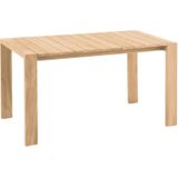 Kave Home - Victoire tuintafel in massief teakhout 160 x 90 cm