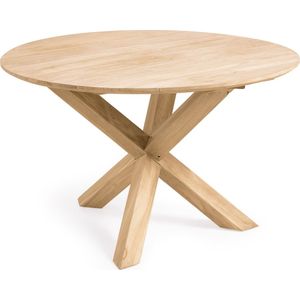 Kave Home - Teresinha ronde tuintafel van massief teakhout Ø 120 cm