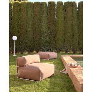 Kave Home Square Lounger - Terracota - D 101 x B 101 x H 65 cm