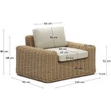 Kave Home Lounge Chair Portlligat, Lounge chair