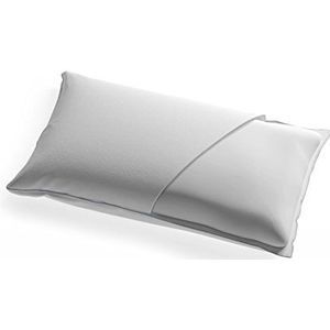 Ecus Kids - Kussen voor babybed Kiko – 90 cm – anti-suffocatie – deken en kern voor standaard babybed – wit