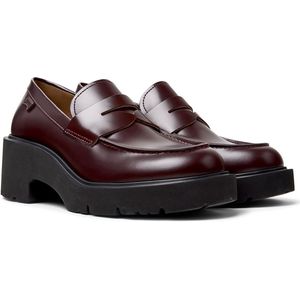 Camper - Milah - Loafers - Bourgondië - Kalfsleer - EVA-buitenzool