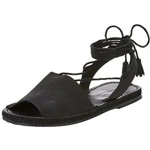Titi Couture Classic Gladiator Sandalen voor dames, zwart.