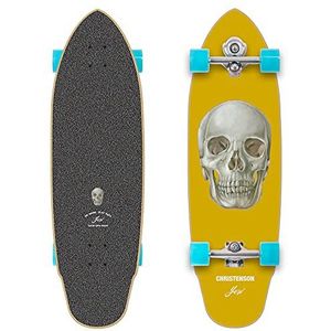 YOW Lane Splitter 34"" Christenson x Surfskate Skateboard, meerkleurig (meerkleurig), 24 cm x 86 cm