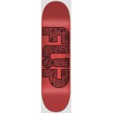 Flip Team Metallic Red 8.25"X32.31" Skateboard deck