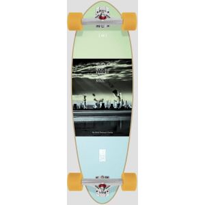 Jart Global Warning Mini Pin Long Island Compleet skateboard, volwassenen, uniseks, meerkleurig, eenheidsmaat