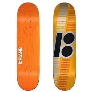 Jart League Duffy 8.875""x32.22"" Plan B Deck Skateboard, Adultes Unisexe, Multicolore, Taille unique