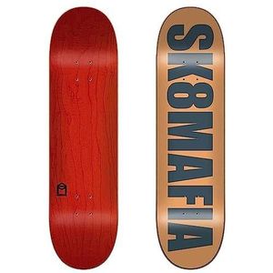 Jart OG Logo Matte Orange 8.3""x32"" Sk8mafia Deck Skateboard, Adultes Unisexe, Multicolore, Taille unique