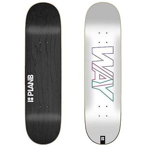 Jart Overlaps Way 8.5""x32.125"" Plan B Deck Skateboard, Adultes Unisexe, Multicolore, Taille unique