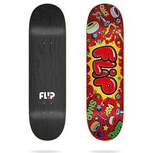 Jart Team Bang Red 7,87 ""x29,5"" Flip Deck Skateboard, Adultes Unisexe, Multicolore, Taille unique