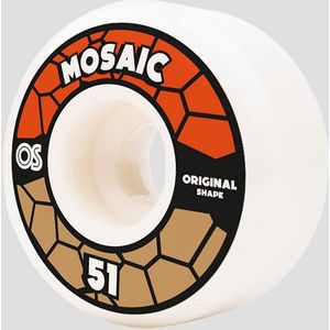 Jart OS Plaza 51 mm 83B Mozaïekwielenset, voor volwassenen, uniseks, meerkleurig (meerkleurig), eenheidsmaat