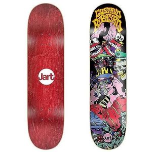 Jart One Off LC Gustavo Ribeiro Deck Skateboard, volwassenen, uniseks, meerkleurig (meerkleurig), eenheidsmaat