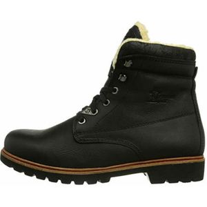 Panama Jack - Aviator 03 - Veterboot - Zwart - Nappaleer - Waterdicht