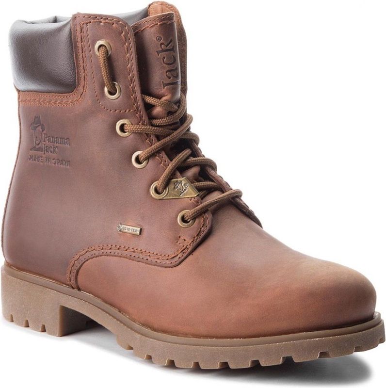 Panama Jack - Panama 03 GTX B6 Napa Grass - Enkellaarsjes - Cuero / Bark