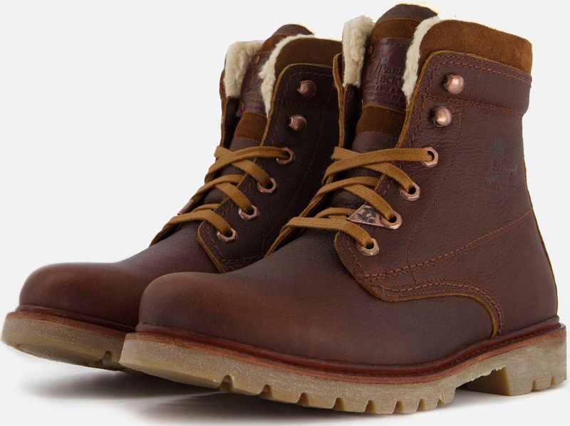 Panama Jack - Heren Veterschoenen 03 Aviator Napa Grass Cuero Bark - Bruin