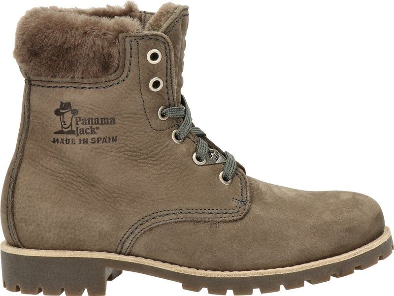 Panama Jack - Dames Bottines - Bruin - Nubuck - Geschikt voor Steunzolen