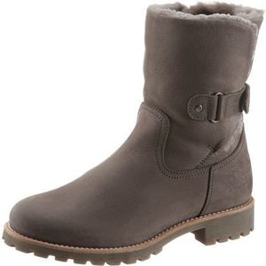 Enkellaars Panama Jack Felia Igloo B7 Nobuck Brown Taupe-Schoenmaat 39