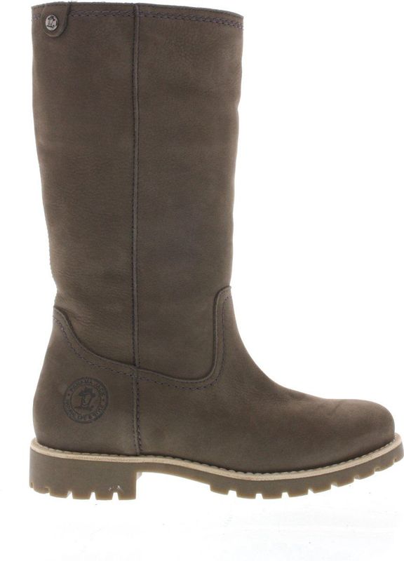 Panama Jack - Klassieke Dameslaarzen - Grijs - Nobuck - Waterbestendig