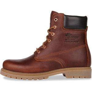 Panama Jack dames veterboots - Cognac