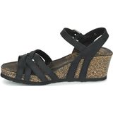 Panama Jack Vera Sandalen - Met Sleehak - Dames - Bruin - Maat 38