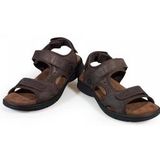 Panama Jack Salton Basics Peeptoe Sandalen voor heren, Braun Marron C1, 44 EU