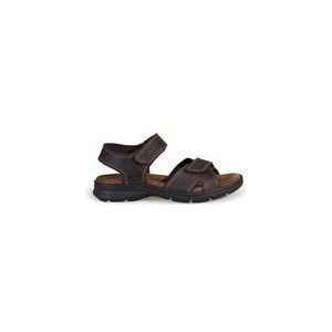 Panama Jack Sanders Basics Peeptoe sandalen voor heren, Braun Marron C1, 43 EU