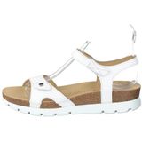 Panama Jack Sulia Basics riempjessandalen voor dames, Wit Blanco B1, 39 EU