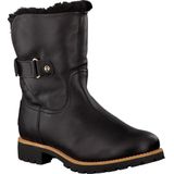 Panama Jack - Dames Laars PJ Felia Igloo B2 Napa Negro Black - Zwart