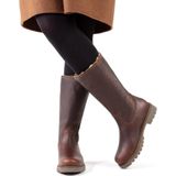 Panama Jack Bambina Knee High Boot voor dames, Castaño., 37 EU