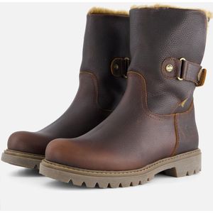 Panama Jack Felia Enkellaarzen Dames Chestnut