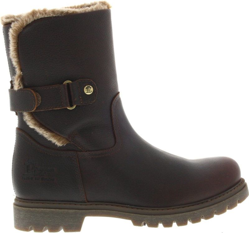 Panama Jack Felia Enkellaarzen Dames Chestnut