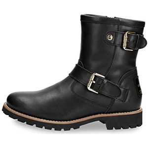 Panama Jack Felina Igloo Trav Motorcycle Boot voor dames, zwart, 38 EU