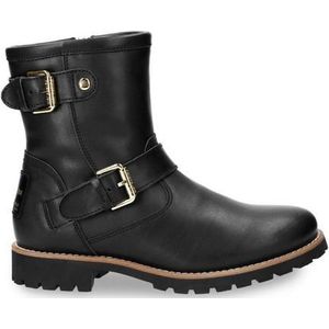 Panama Jack Felina Igloo Trav Motorcycle Boot voor dames, zwart, 40 EU