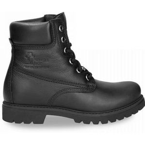 Panama Jack Panama 03 Biker Boots voor dames, zwart, 38 EU