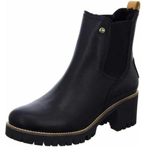 Panama Jack - Pia Igloo Trav - Chelsea Boots - Zwart - Waterdichte Nappa