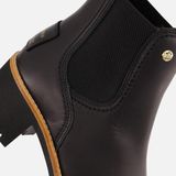 Panama Jack - Pia Trav - Enkellaarsjes - Zwart - Waterafstotend Nappaleer