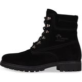 Panama Jack - Dames Veterschoenen Panama 03 B86 Velour Negro/Black - Zwart - Maat 36