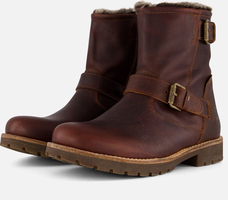 Panama Jack - Faust - Enkellaars - Bruin - Nappaleer - Waterproof
