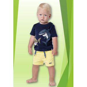 Schattig setje voor babyjongens met print van haaien