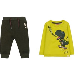 LEUK SETJE VOOR BABY/PEUTER MET DINO