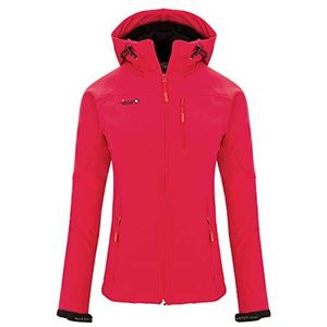 Izas Oka Softshelljas voor dames, Rood/Rood