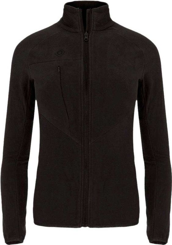 Izas - Lecina W - Fleece - Zwart - Hoge Hals met Ritssluiting