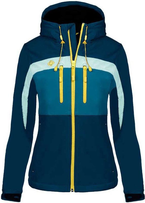 Softshelljack - Zwart - Polyester/Elastaan - Thermisch en Waterdicht