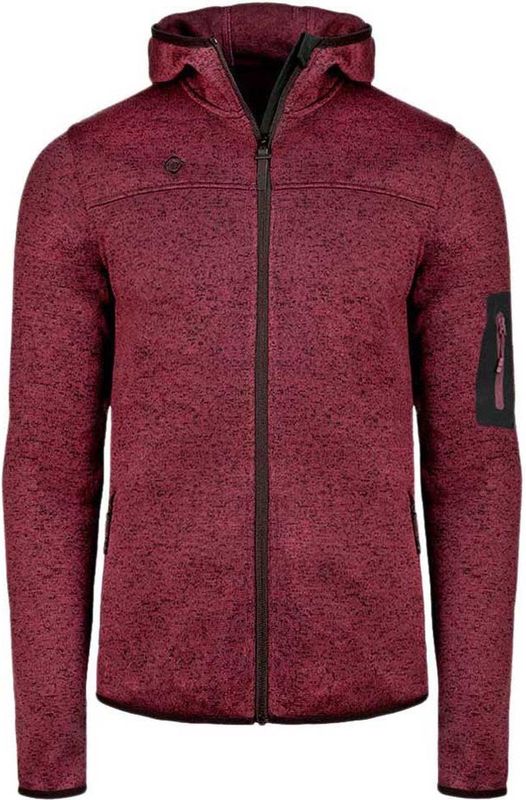 Izas - Helsinki - Fleece Jas - Rood - 100% Polyester