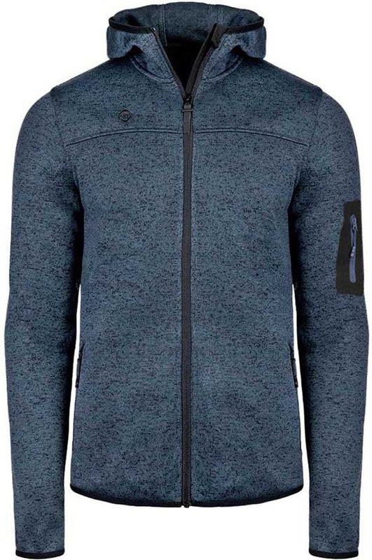 Izas - Helsinki M - Fleece Jas - Met Kap - 100% Polyester